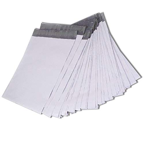 MMBM White Poly Mailers 7 x 10 Inch 2000 Pack Shipping Bags for Clothing, Poly Bags for Small Businessess, Sturdy Shipping Envelopes, Strong Self Seal Mailing Bags for Small Business