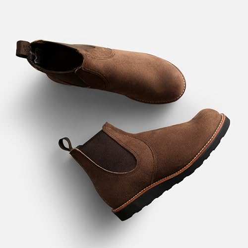 Image of Red Wing Shoes Heritage Classic Chelsea Men's Boot, Roughout Leather
