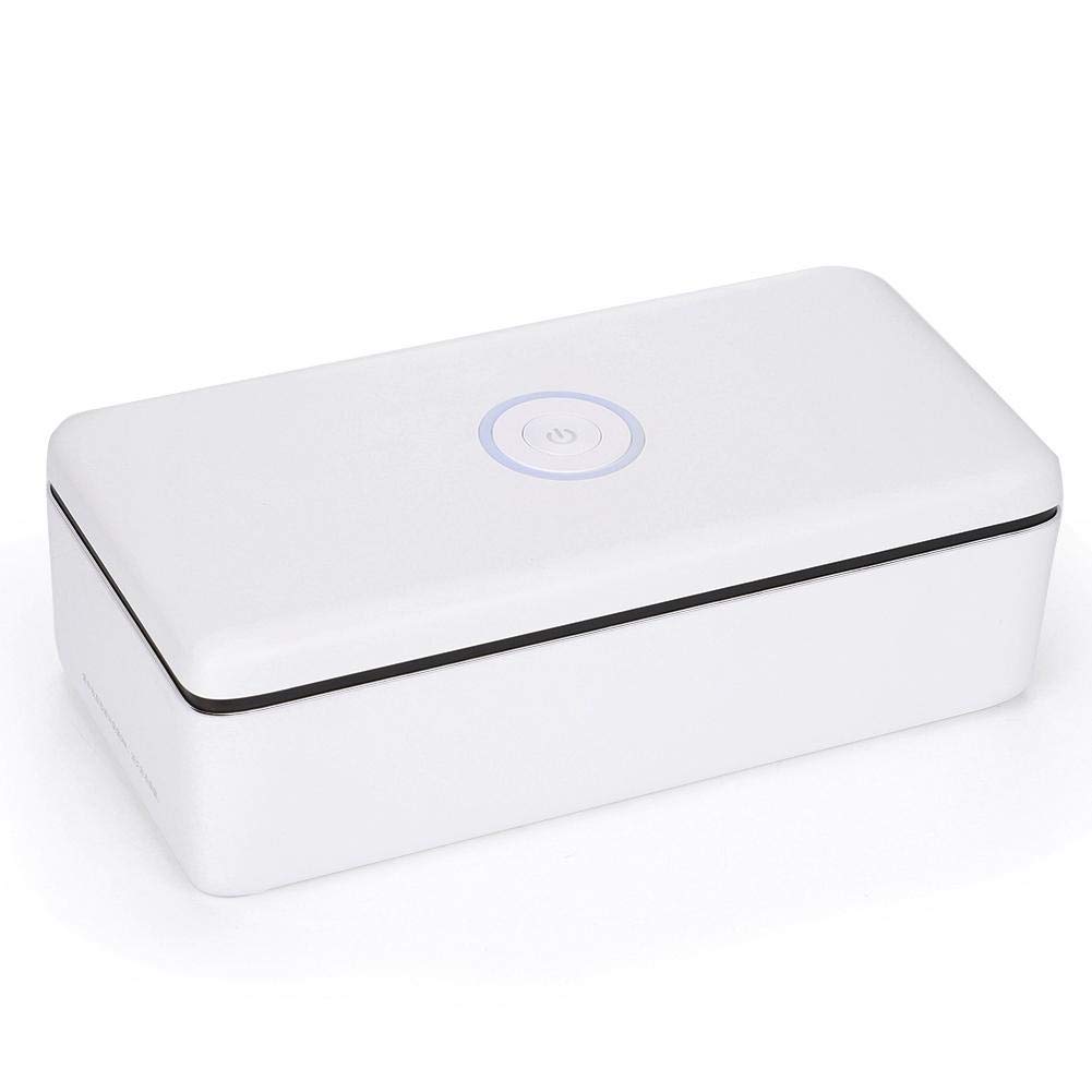 Disinfection Box, Multifunctional Portable UV Sanitizer for Toothbrush, Tableware, Mobile Phone, Nail Art Tools, Mouth-muffle