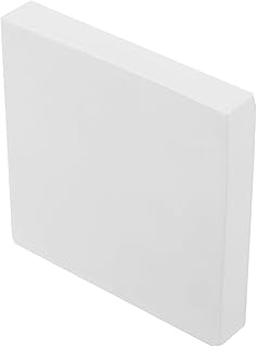 Tofficu Planche De Séchage En Plaque De Plâtre 10X10X0.63 Pouces Outil De Poterie Pour Argile Surface Lisse Résistante À La Compression Idéale Pour Sculpture Artistique Diy