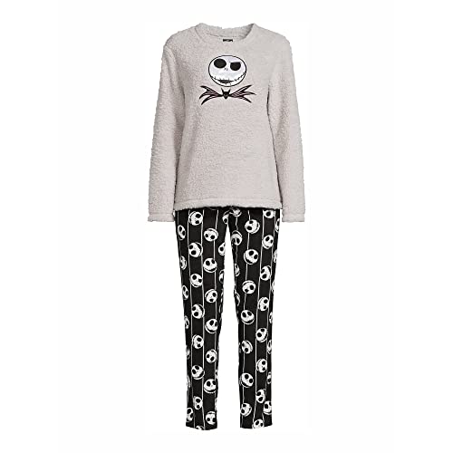 Pyjama Disney Nightmare Before Christmas gris idéal pour vos soirées cocooning