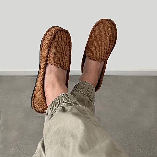 Image of Bright Men's Corduroy House Slippers