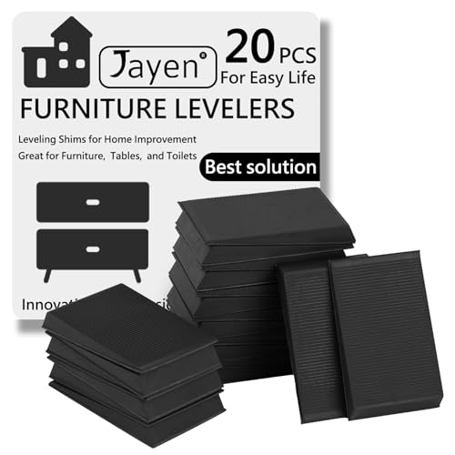 Furniture Levelers, 20Pcs Flexible Multi-Purpose Rubber...