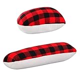 2 Pack Tailor Ham and Seam Roll Set, Sewing Ham for Pressing Tailors Ironing, Sturdy Tailor's Ham for Ironing, Dart, Collar, Curved Long Seams Kit