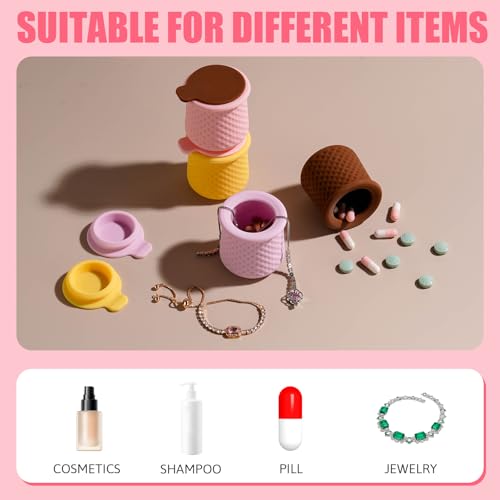 مراجعة JPNK — 4 حاويات سيليكون للسفر 1.8oz (≈53مل) معتمدة TSA مانعة للتسرب وخالية من BPA لكريمات الوجه واليدين والجسم - الصورة 2