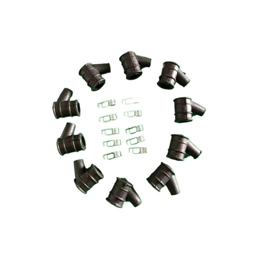 200 Juegos de Bobina de Encendido de Motosierra, Tapa de bujía, Cubierta de Goma for Botas aptas for 4500 5200 5800 45CC 52CC