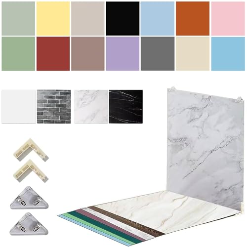 9PCS Food Photography Background Boards 24x24 Inch