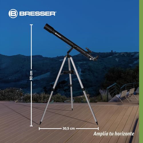 Miniatura 7 de Bresser Sirius 70 900 Az Telescopio Con Adaptador De Cámara De Smartphone