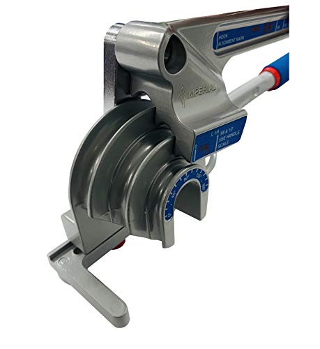 Imperial Tool 370FH Triple Head 180 Degree Tube Bender, 3/16”, 1/4”, 3/8”, and 1/2”