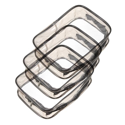 HOLIDYOYO 3個 ポータブル防水素材洗面用具収納バッグ 点 軽量耐摩耗ジッパー式トイレタリーオーガナイザー トラベル用スキンケア化粧品ポー