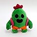 XWYWP Peluche 1 unids Dibujos Animados Spike Felpa muñeca 22cm Figuras de acción liberación de Habilidades lanzadas granadas Cactus Guerrero muñeca Modelo niño Juguete 1pcs