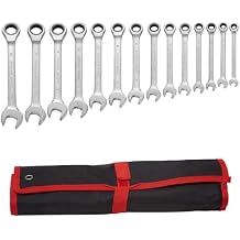 Hantinstom 14pcs Wrench Set Versatile Ratchet Wrenches for Efficient Automotive Repairs - Professional Grade Combination Wrench Set