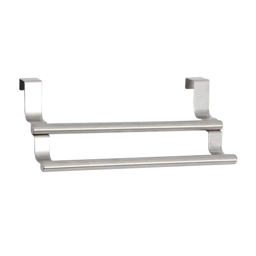 Porte-serviettes double pour salle de bain 22,9 cm cintre mural support essuie-main robuste
