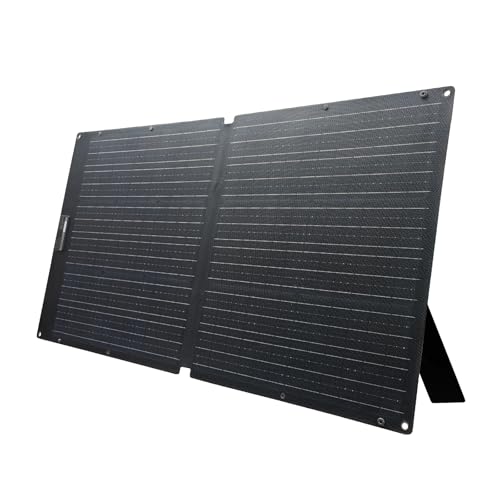 Image of ALLPOWERS SOLAX SE100 100W Solar Panel Solar Charger for P300 S2000 PRO R1500 LITE R2500 P1800 Solar Generator, Foldable Solar Panel with Adjustable Kickstand for Outdoor Camping Indoor RV