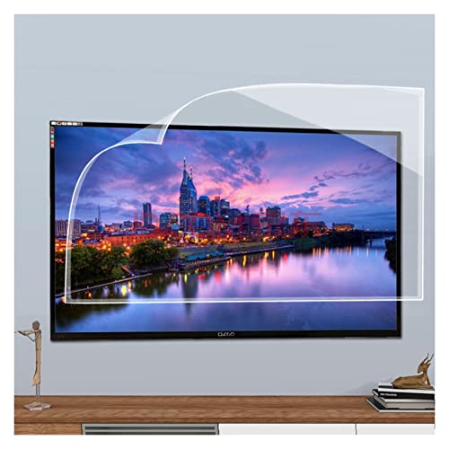 Qinhaixi TV Protector Protector Protection Film Anti-Glare Film, Matte Scratch Resistant Film Adecuada para TV de 32-75 Pulgadas (tamaño: versión Mate de 40 pulgadas/875x483 mm)