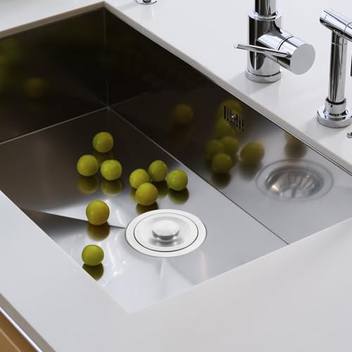 Kit de colador para fregadero de cocina en acero inoxidable miniatura 6