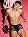 Imagen de Casey Kevin Calzoncillos Sexy Hombre Transparente Ropa Interior Rojo Boxers