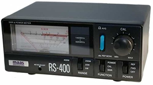 RS-400 MAAS Medidor R.O.E. / Watimetro frecuencias 140-525 Mhz