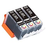 BCI-325PGBKブラック3本セット 互換イ