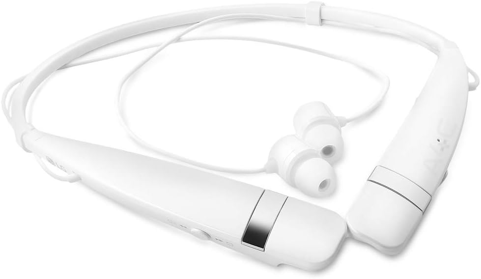LG Electronics Tone Pro HBS-760 Bluetooth Wireless Stereo Headset - Retail Packaging - White