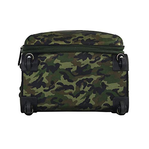 Image of Timus Indigo Spinner Military Set of 2 20 inch & 24 inch /55 & 65cm 4 Wheel Strolley Suitcase for Travel Check-in Luggage for Men Best Waterproof Luggage for Women /Soft Sided Luggage /Check-in Luggage