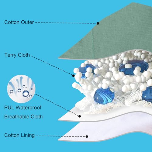 Image of BIG ELEPHANT Potty Training Underwear, 100% Cotton Absorbent Unisex Toddler Pee Pants for Boys Girls