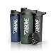 ABOVE. Shaker Proteine Acciaio Inox 750ml – Senza BPA e Termico: Bevande Fredde per 12H – Scala Incisa & Tappo 100% Antigoccia – Robusto e Durevole – Lavabile in Lavastoviglie fino a 45°C (Oliva) immagine