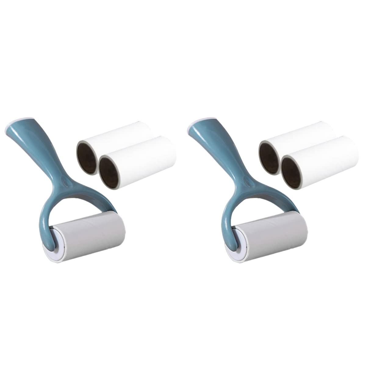 Mipcase 2 Juegos Cepillo para Polvo Rodillo De Color Sólido Removedor De Pelo Cepillo De Polvo Familiar