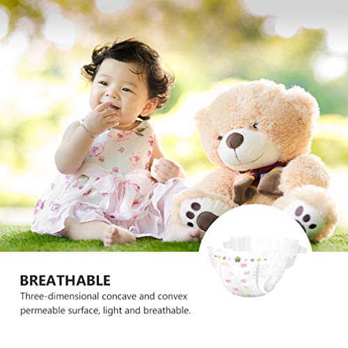 STOBOK 1 Pacote de Fraldas DescartÃ¡veis â€‹â€‹Para BebÃªs Durante a Noite RespirÃ¡vel CalÃ§as de Do