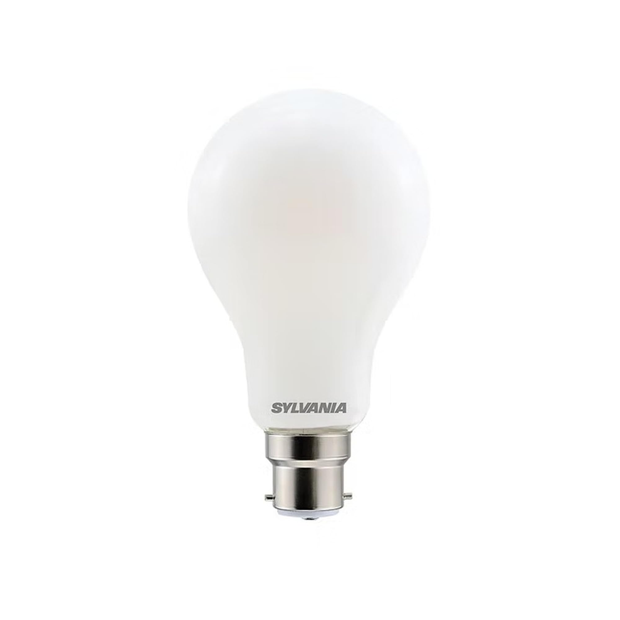 SYL Vania 12W BC B22 Opal GLS LED Bulb, Dimmable, Warm White, 1521lm, 15,000 Hour Lifespan - Living Room, Bathroom, Kitchen Lamp - X6