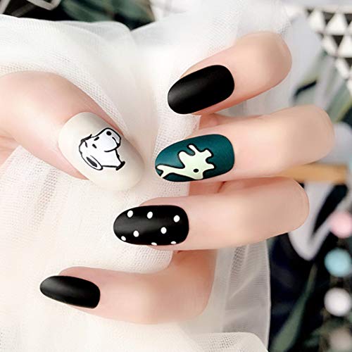 Sethexy 24X Opaco Ovale Unghie finte ins Stile