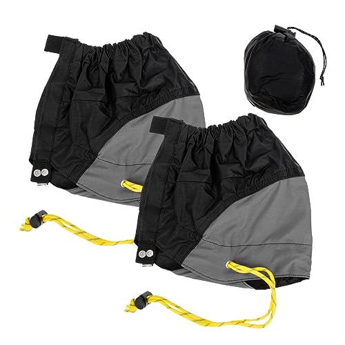 BESPORTBLE 1 Par Botas De Nieve Polainas Zapatos De Senderismo para Mujer Hombres Zapatos Impermeables Hielo Zapato para Correr Cazador Absorbente Guantes De Invierno Agua Equipo Ayuda 20d