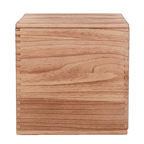 Repose-pieds en bois massif avec rangement et housse pour salon - 5