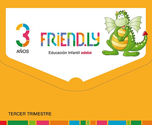 Portada de Friendly 3 Años 3º Trimestre Castellano
