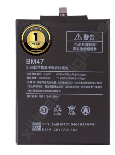 Image of BM47 Battery for Redmi 3s, 3s Prime, 4, 4X Battery with 1 Year Warranty** (B31)