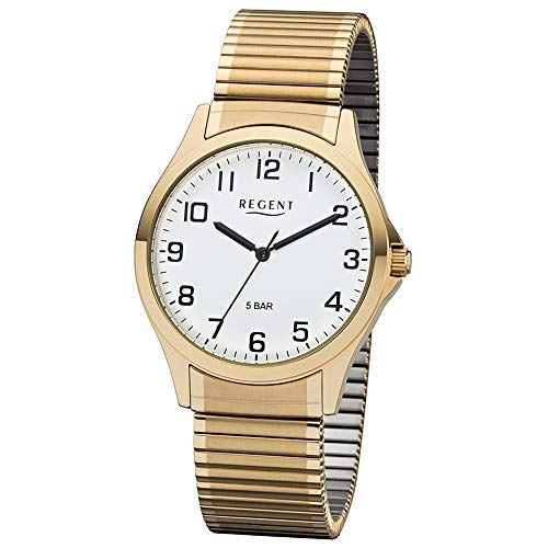 Regent 11310061, Herrenuhr, Zugband, silber