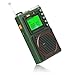 Retekess TR111 Radio Multiband Bande,FM VHF Am SW WB Radio,Aviso de SOS Estéreo Inferior,Control Remoto para Aplicaciones Inteligentes,MP3/TF,al Aire Libre