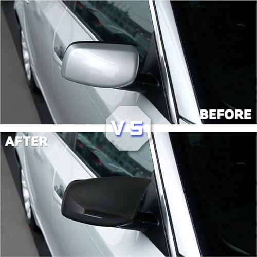 Coque de rétroviseur noir brillant pour BMW E60 E61 E63 E64 Série 5 et 6 2003-2010 - 3