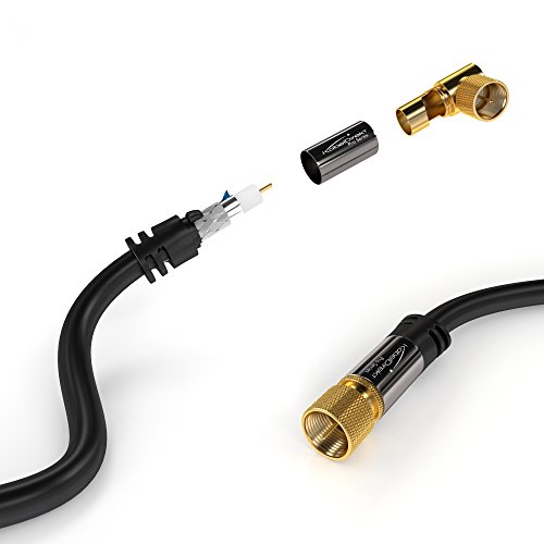 KabelDirekt - 7,5m Cavo SAT/TV (Connettore F