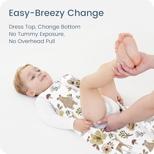 Image of Toddler Sleep Sacks 2T-3T-4T, 0.5 TOG Light Summer Wearable Blankets, Extra Long XL Sleeping Bags, 2 Pack