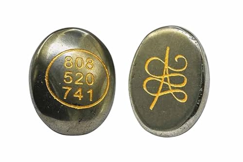 SHIVAM AGATE Pyrite Zibu Original Coins to Attract Money Luck Cas...