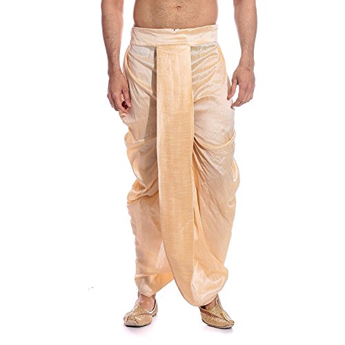 Image of Royal Kurta Men's 100% Cotton Kurta and Dhoti Set