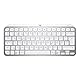 Logitech MX Keys Mini Kabellose Tastatur, Kompakt, Bluetooth, Hintergrundbeleuchtung, USB-C, Kompatibel mit Apple macOS, iOS, Windows, Linux, Android, Metallgehäuse - Pale Grey