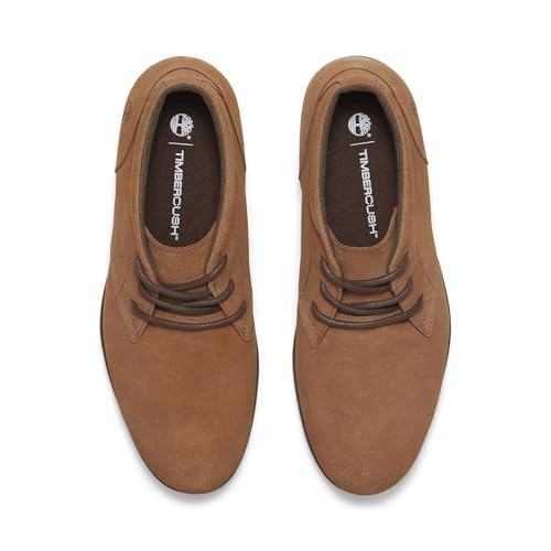 Timberland Men's Britton Square Mid Lace-Up Boot, Rust Suede, 11.5 Wide - Image 3