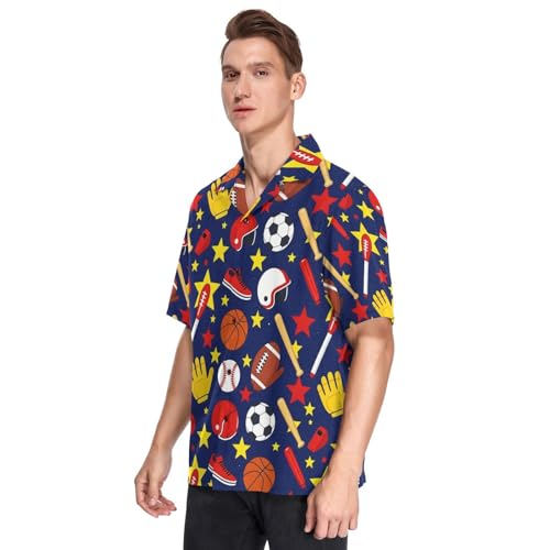 Chemise respirante homme motifs football et basket contre la chaleur - 2