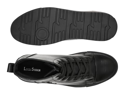 Image of LOUIS STITCH All Day Wear Lace-Up for Men | Comfortable Sneaker | LSP-SNK-AVI-High Ankle Lace-Up