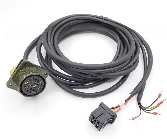 1Pc CNC machine tool four-axis turntable line, coding line, power line K21 (2.5 meters power line B universal)