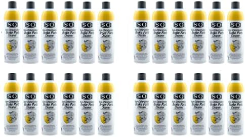 SQ Brake Cleaner Non Chlorinated, 24 Pack, 14.5 OZ per can
