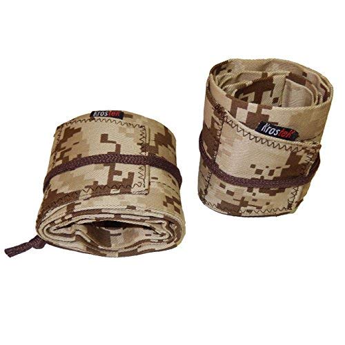 Coppia di polsiere Strength mimetiche marrone