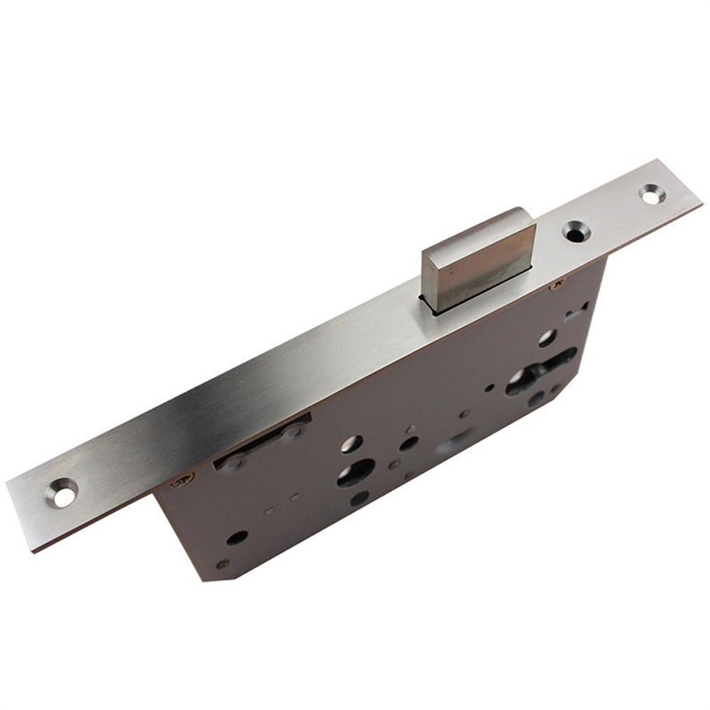 Lkfjnhepf A Door Lock Gearbox Single Square Tongue 304 Stainless Steel Lock Body For Bathroom Ccessories(55Mm)